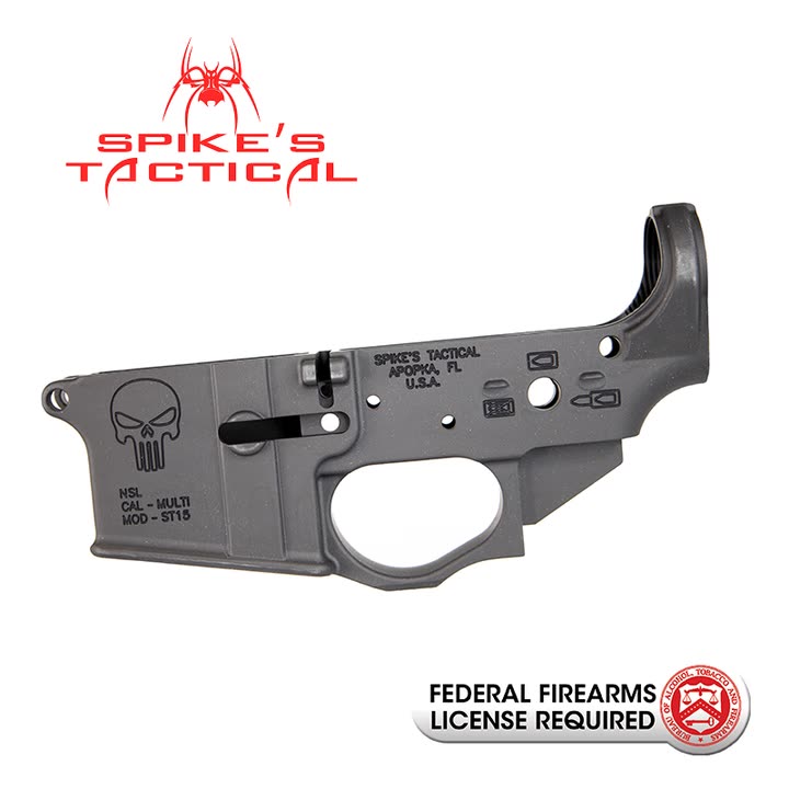 Product photo of Spike's Tactical Multi-Cal Punisher AR Receiver
