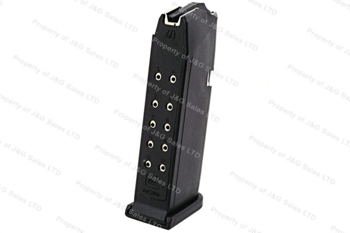 Product photo of Glock 23 .40S&W 13rd Gen 4 Factory Magazine, Black