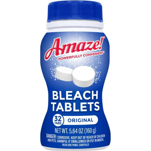 Product photo of 32-Pack Amaze Ultra-Concentrated Bleach Tablets