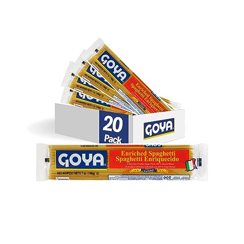 Product photo of 20-Pack Goya Spaghetti Pasta, 7 oz.